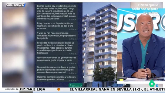 Un influencer intenta alquilar un piso a cambio de una colaboración en redes: "Dos historias al día" Un influencer intenta alquilar un piso a cambio de una colaboración en redes: "Dos historias al día"