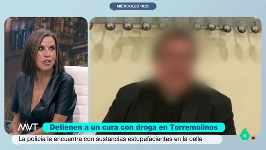 Bea de Vicente, sobre el cura detenido con droga "erotico festiva": "Tampoco le deja en muy buena posición" Más Vale Tarde analiza la detención del ya exvicario de la catedral de Toledio por posesión de cocaína rosa. En este vídeo, Beatriz de Vicente opina sobre el caso y asegura que "que vaya grameado va en su contra".