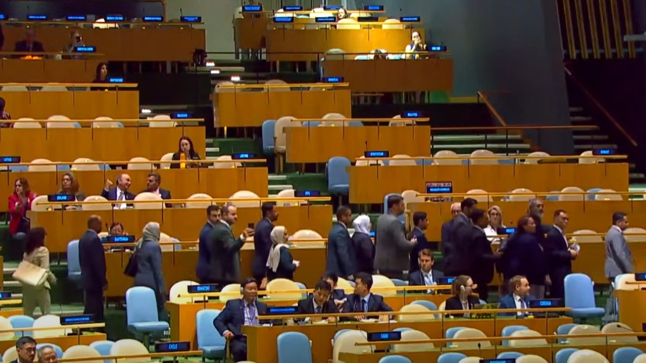 La Asamblea General de la ONU se queda casi vacía entre abucheos antes del discurso de Netanyahu