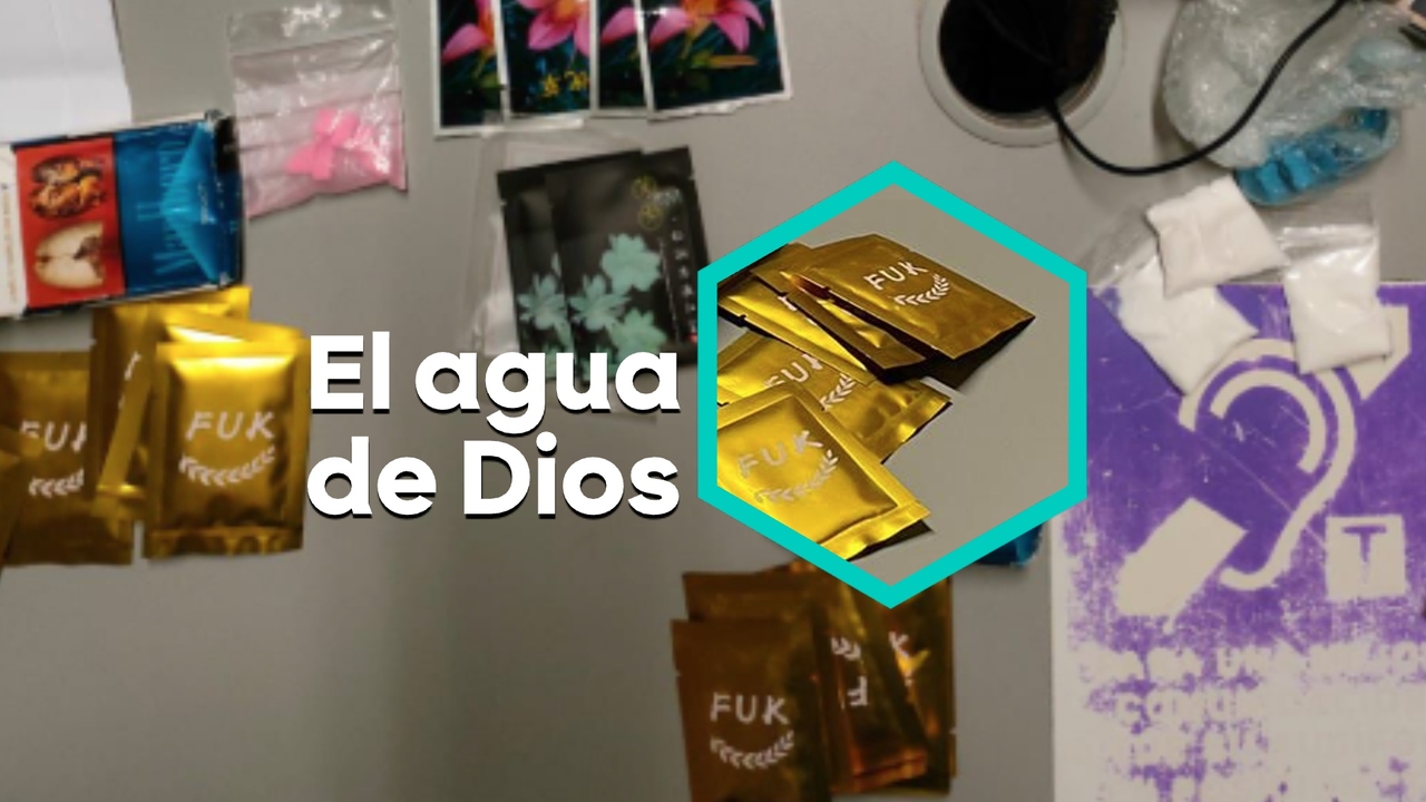 ¿Qué es el agua de Dios? La droga de moda en los locales chinos que esconden en bolsitas como sobres de azúcar
