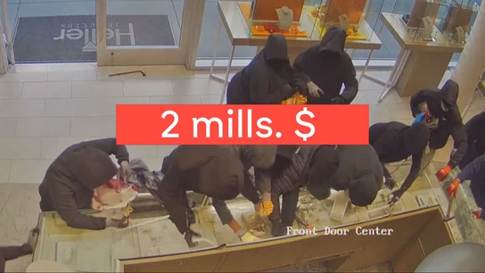 Unos atracadores se llevan dos millones de dólares de una joyería de California Unos atracadores se llevan dos millones de dólares de una joyería de California