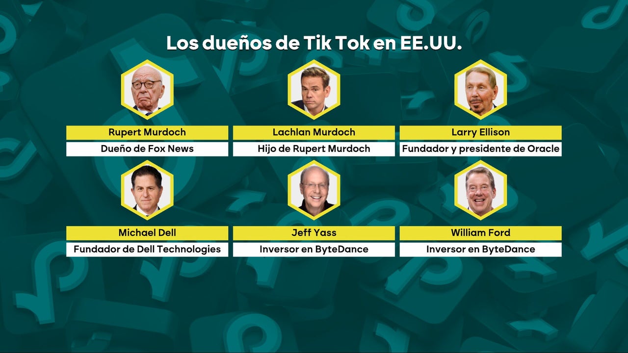 Trump pone TikTok en manos de sus amigos: estos son los multimillonarios que controlarán la red social