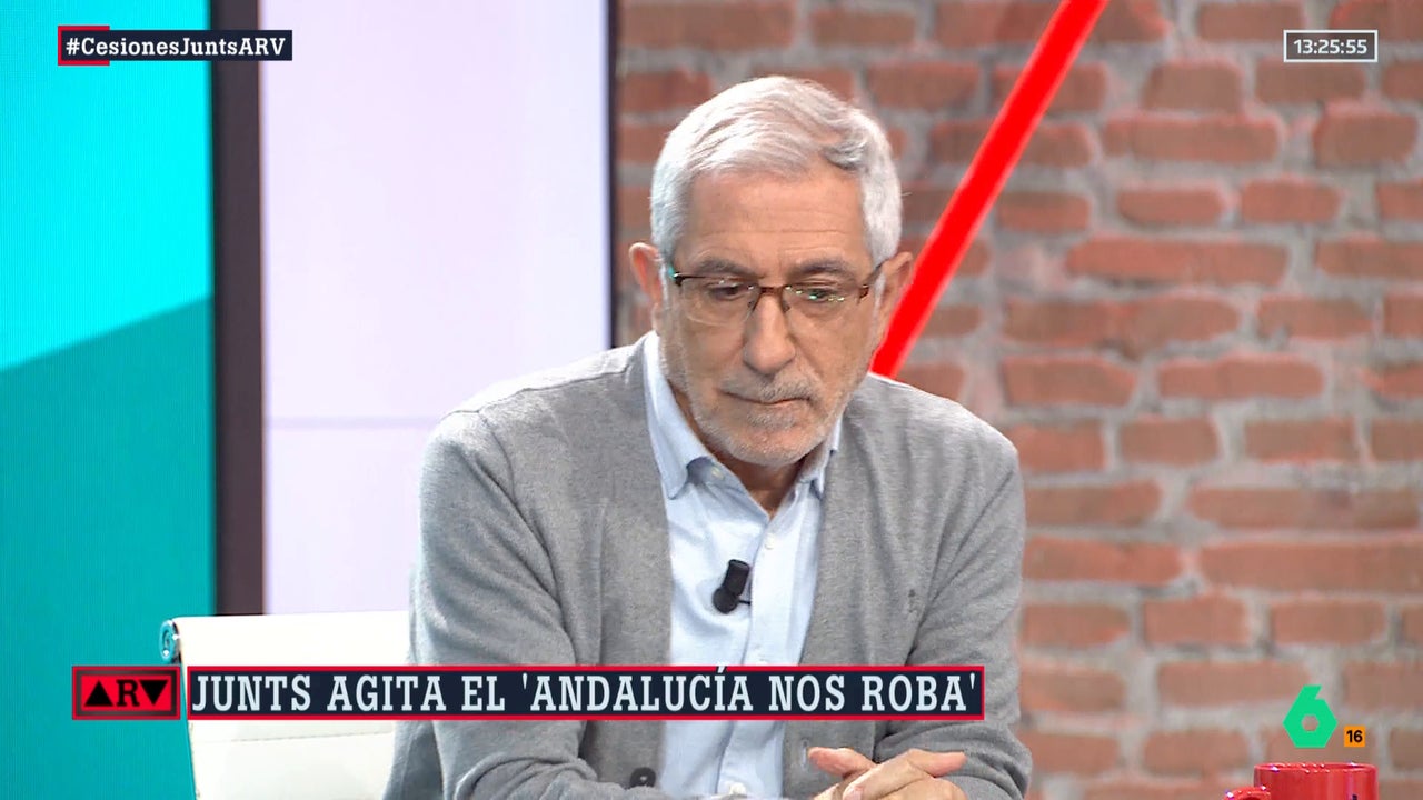 Llamazares, tras agitar de nuevo Junts el 'Andalucía nos roba': "Vuelven de nuevo a una visión supremacista de Cataluña"
