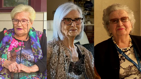 María, Juaniña y Victoria tienen 100 años y cuentan sus secretos a laSexta. María, Juaniña y Victoria tienen 100 años y cuentan sus secretos a laSexta.