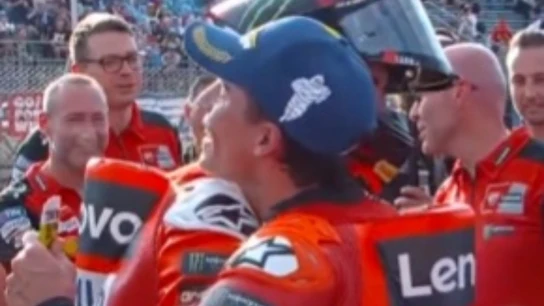 'Pecco' Bagnaia y Marc Márquez 'Pecco' Bagnaia y Marc Márquez