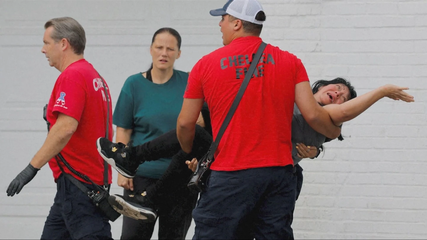 Una migrante, detenida en EEUU Una migrante, detenida en EEUU