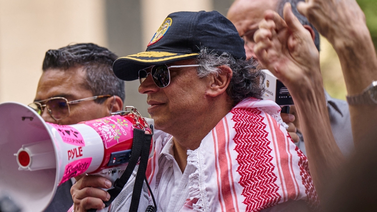EEUU revoca el visado a Petro por "instar a los soltados estadounidenses a desobedecer" en una manifestación propalestina