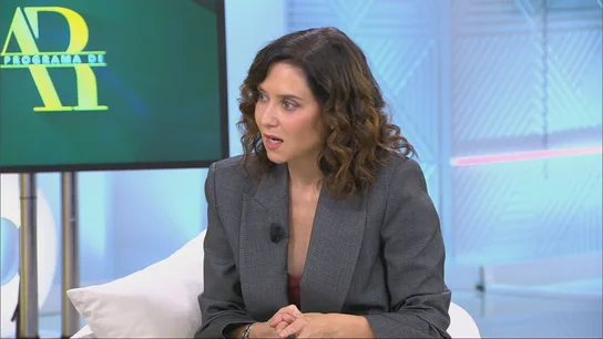 Entrevista a Ayuso en Telecinco Entrevista a Ayuso en Telecinco