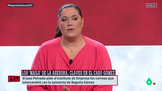 Loreto Ochando, sobre el caso Begoña Gómez: "Peinado está buscando lo imposible" Loreto Ochando, sobre el caso Begoña Gómez: "Peinado está buscando lo imposible"
