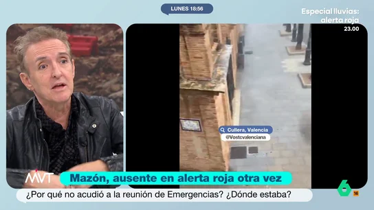 Ramoncín: "Es muy triste que, para saber esto ahora, hayamos tenido que enterrar a un montón de personas" Rosa Álvarez, víctima de la DANA, ha manifestado que sus familiares, fallecidos hace casi un año, fueron "los conejillos de indias" de las alertas de temporal lanzadas en Valencia ante una emergencia.