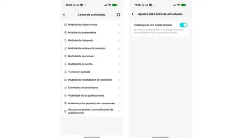 Protegiendo el historial de TikTok Protegiendo el historial de TikTok