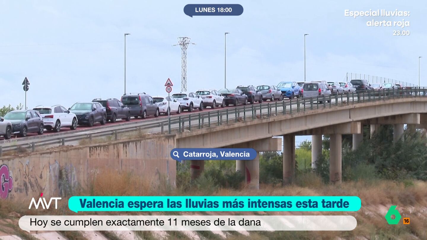 Valencia espera las lluvias más potentes