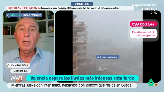 Joan Baldoví reprocha a Carlos Mazón su ausencia en el centro de emergencias: "Un presidente tiene que estar al pie del cañón" Joan Baldoví reprocha a Carlos Mazón su ausencia en el centro de emergencias: "Un presidente tiene que estar al pie del cañón"