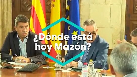 ¿Dónde está hoy Mazón? ¿Dónde está hoy Mazón?