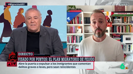 Antonio Maestre, ante el plan migratorio de Feijóo: "Es una solución racista" Antonio Maestre, ante el plan migratorio de Feijóo: "Es una solución racista"