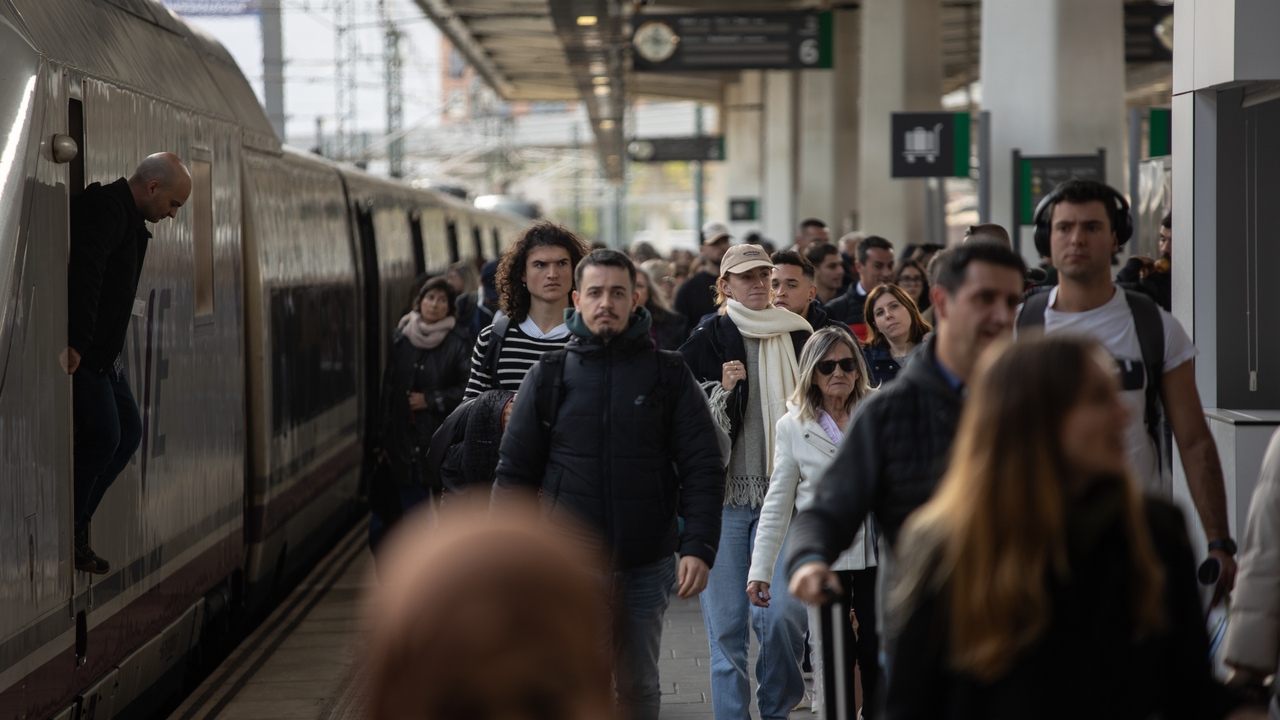 Retrasos en el AVE y suspendida la circulación de un tren de Cercanías entre Valencia y Castellón por las lluvias