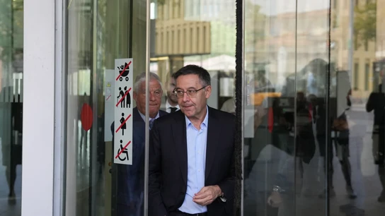 El expresidente del FC Barcelona Josep Maria Bartomeu sale de declarar como investigado ante la instructora del 'caso Negreira' El expresidente del FC Barcelona Josep Maria Bartomeu sale de declarar como investigado ante la instructora del 'caso Negreira'