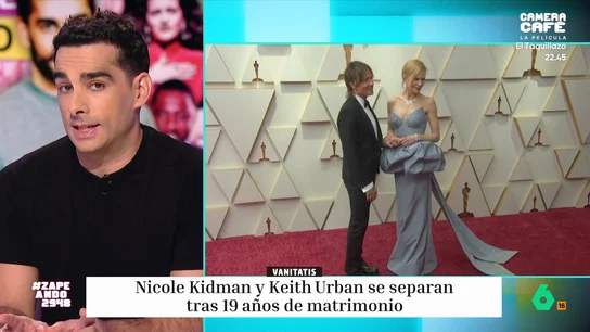 Juan Sanguino da detalles sobre el divorcio de Nicole Kidman y Keith Urban: "Ya había pistas de que la cosa no iba bien" Juan Sanguino analiza el divorcio entre Nicole Kidman y Keith Urban, según la demanda por "diferencias irreconciliables": "Puede significar cualquier cosa, desde que haya otra persona hasta que no soporte que tenga el pelo más sedoso".