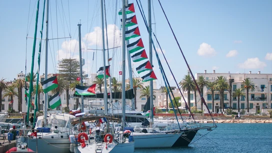 La intercepción que planea Israel para la flotilla si no se detiene en su camino a Gaza La intercepción que planea Israel para la flotilla si no se detiene en su camino a Gaza