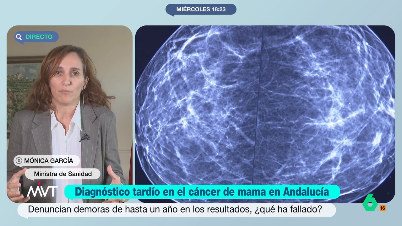 Mónica García, sobre los retrasos en la detección de cáncer de mama: "Es un fallo institucional del sistema sanitario andaluz de libro"