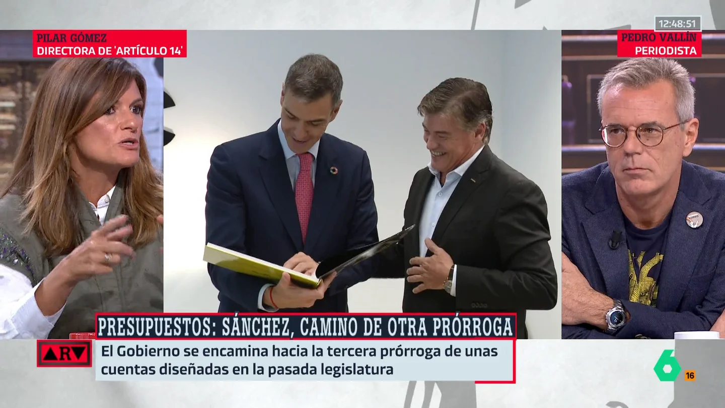 Pilar Gómez, ante la falta de Presupuestos: "Me angustia ver a María Jesús Montero diciendo 'pronto'" Pilar Gómez, ante la falta de Presupuestos: "Me angustia ver a María Jesús Montero diciendo 'pronto'"