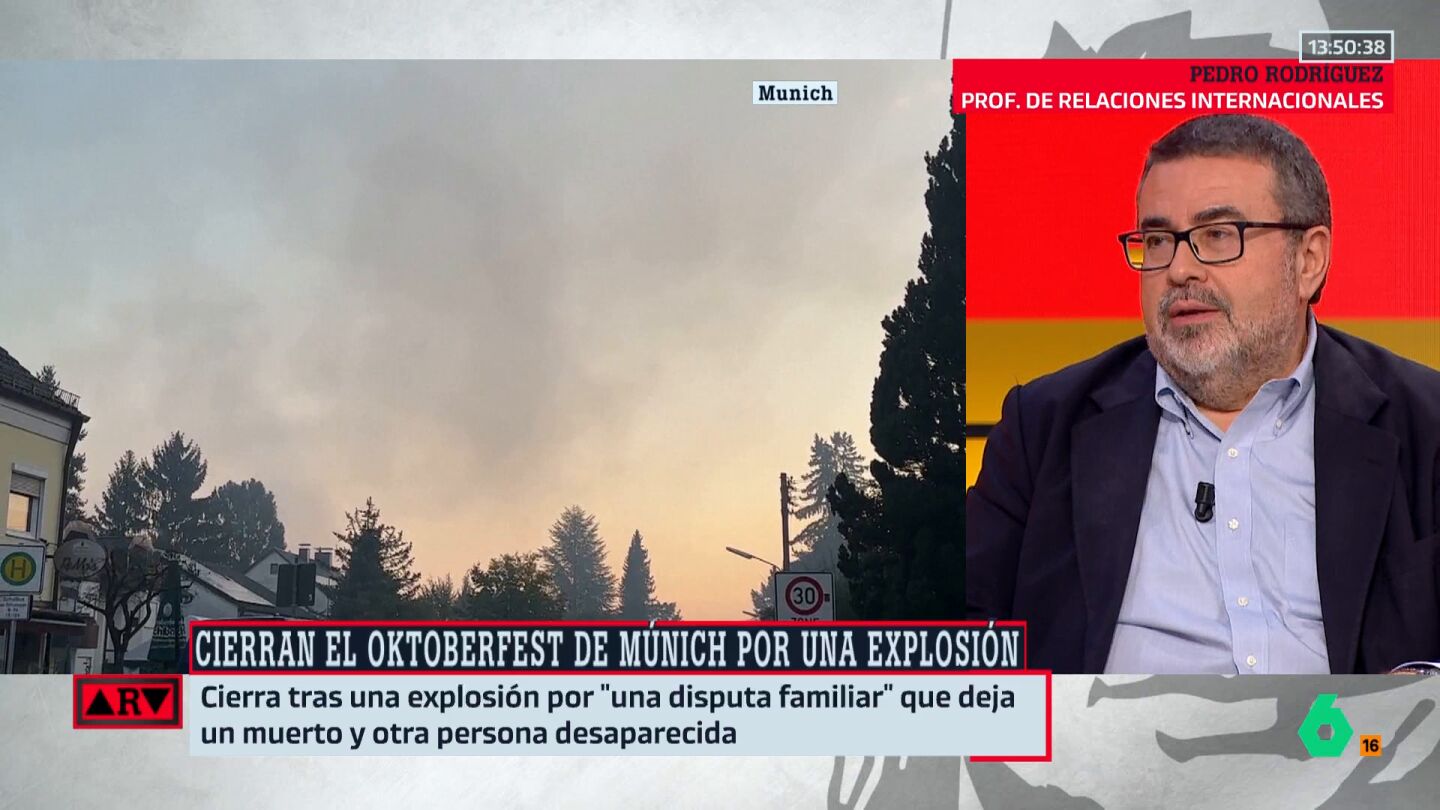  Pedro Rodr&iacute;guez, tras el cierre del Oktoberfest de M&uacute;nich: "Se nos est&aacute; poniendo a prueba"