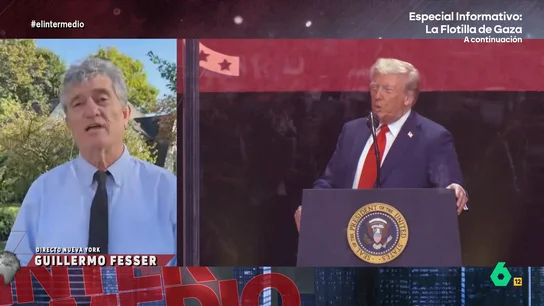 Guillermo Fesser, del cierre del Gobierno de EEUU: "La esperanza que nos queda es que Trump es más débil de lo que muestra" Guillermo Fesser, del cierre del Gobierno de EEUU: "La esperanza que nos queda es que Trump es más débil de lo que muestra"