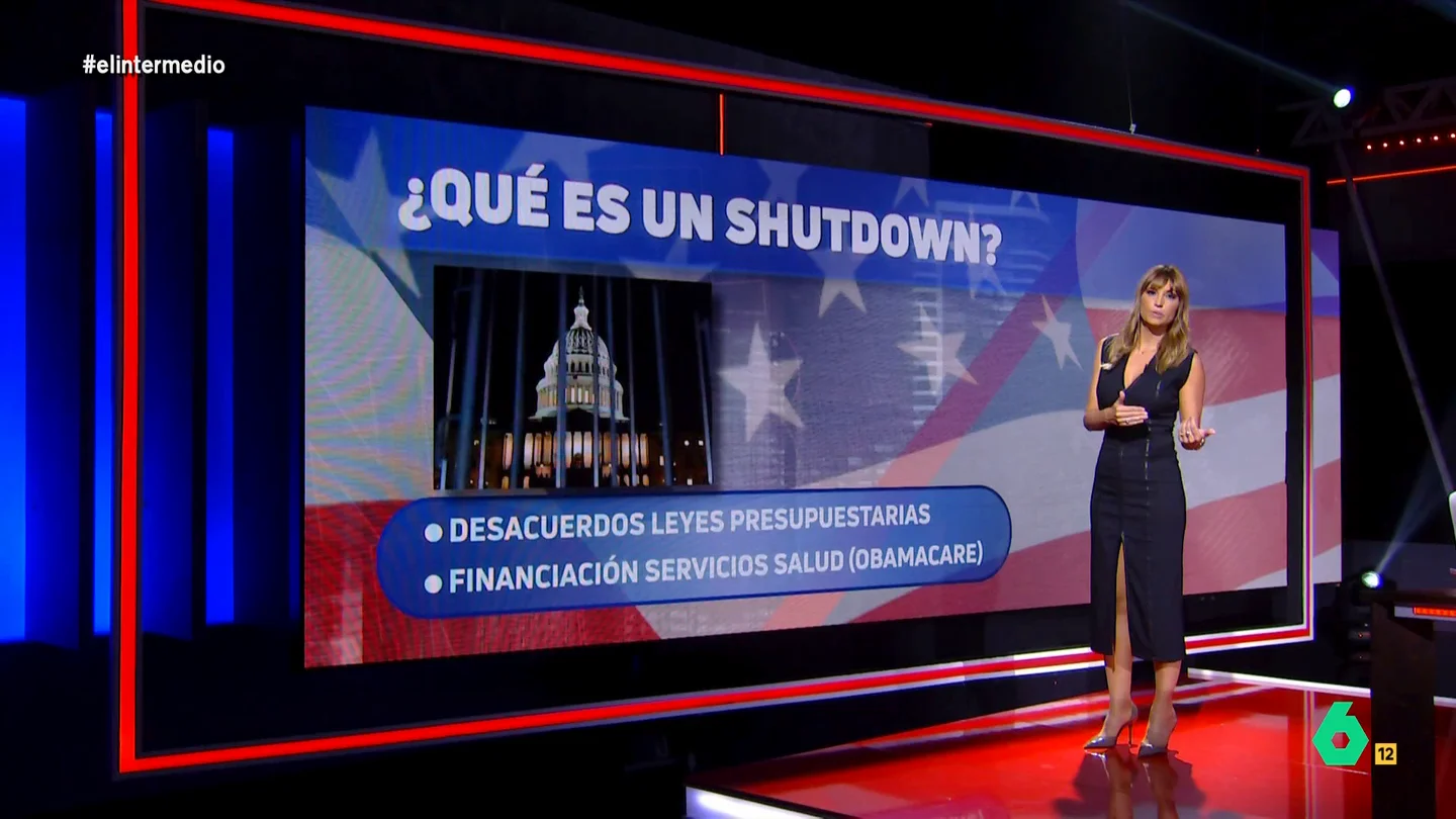 ¿Qué consecuencias tiene el cierre del Gobierno de EEUU? Sandra Sabatés explica las claves del 'Shutdown' ¿Qué consecuencias tiene el cierre del Gobierno de EEUU? Sandra Sabatés explica las claves del 'Shutdown'