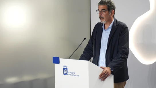El alcalde de San Sebastián, Eneko Goia El alcalde de San Sebastián, Eneko Goia
