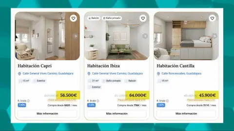 Comprar una habitación: la nueva (y polémica) fórmula para entrar en el mercado inmobiliario Comprar una habitación: la nueva (y polémica) fórmula para entrar en el mercado inmobiliario