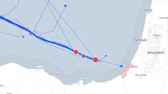 La Flotilla, interceptada por Israel La Flotilla, interceptada por Israel