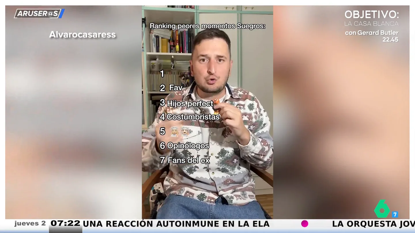 Alfonso Arús, sobre el ranking de los peores momentos que puedes vivir con los suegros: "¡Qué tortura!" Alfonso Arús, sobre el ranking de los peores momentos que puedes vivir con los suegros: "¡Qué tortura!"