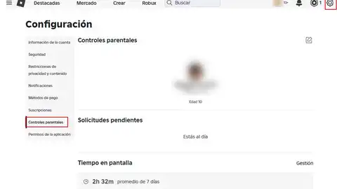 Vinculando cuentas en Roblox Vinculando cuentas en Roblox