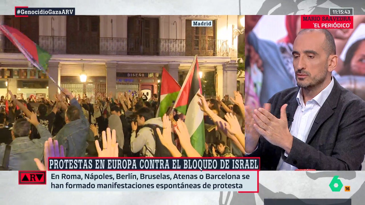 Mario Saavedra, sobre el conflicto en Gaza: "A corto plazo Israel ganará la guerra, pero a largo la perderá para siempre"