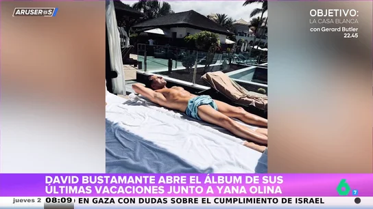 David Bustamante presume de cuerpazo junto a Yana Olina en sus vacaciones en Tenerife David Bustamante presume de cuerpazo junto a Yana Olina en sus vacaciones en Tenerife