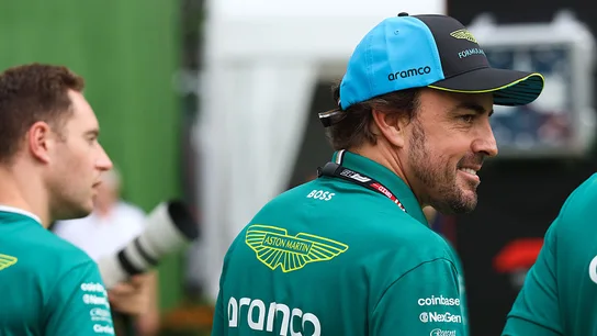Fernando Alonso en el GP de Singapur Fernando Alonso en el GP de Singapur