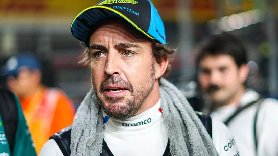 Fernando Alonso en el GP de Singapur Fernando Alonso en el GP de Singapur