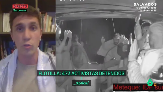 Pablo Castillo, portavoz de la Flotilla Pablo Castillo, portavoz de la Flotilla