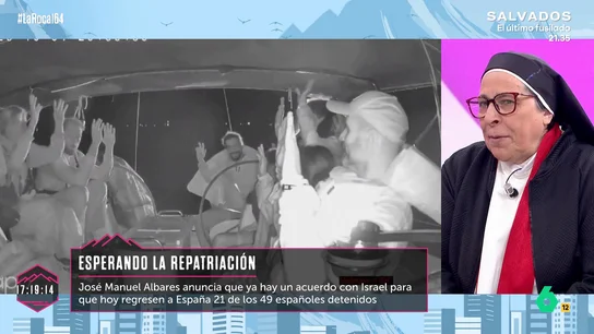 Sor Lucía Caram, sobre la Flotilla de la Libertad: "No creo que hubiera ido porque no era algo para llevar ayuda humanitaria" Sor Lucía Caram, sobre la Flotilla de la Libertad: "No creo que hubiera ido porque no era algo para llevar ayuda humanitaria"