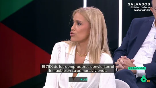 Afra Blanco denuncia la "especulación" con la vivienda: "Para adquirir una en Madrid de 60 metros cuadrados necesitas más de 20 años de salario íntegro" Afra Blanco denuncia la "especulación" con la vivienda: "Para adquirir una en Madrid de 60 metros cuadrados necesitas más de 20 años de salario íntegro"