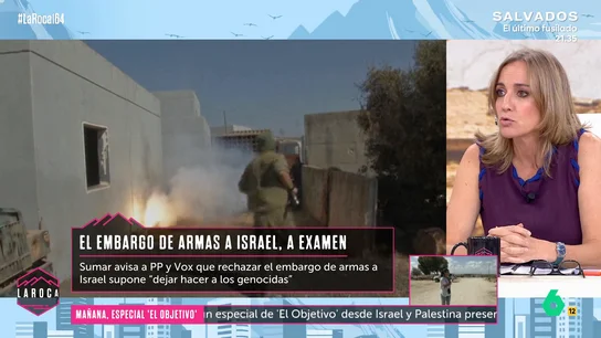 Tania Sánchez pide coherencia a la izquierda ante el embargo de armas a Israel: "Uno tiene que saber lo que hace con sus votos" Tania Sánchez pide coherencia a la izquierda ante el embargo de armas a Israel: "Uno tiene que saber lo que hace con sus votos"