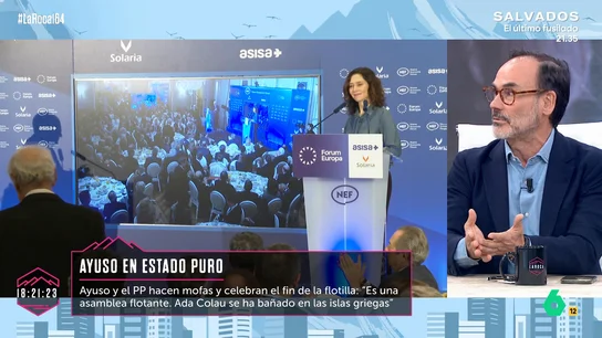 Fernando Garea analiza el perfil de Isabel Díaz Ayuso: "Su política es muy tóxica" Fernando Garea analiza el perfil de Isabel Díaz Ayuso: "Su política es muy tóxica"