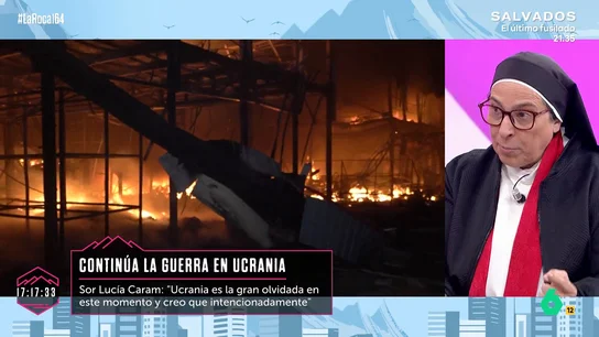 Sor Lucía Caram tras su regreso de Ucrania: "Nunca había respirado la guerra como ahora" Sor Lucía Caram tras su regreso de Ucrania: "Nunca había respirado la guerra como ahora"