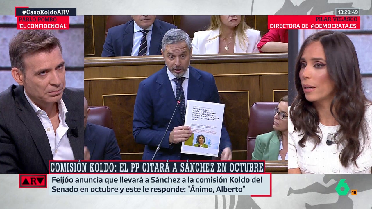 Pilar Velasco, sobre la sesión de control: "Feijoo no acaba de ser capaz de marcar una estrategia ganadora"