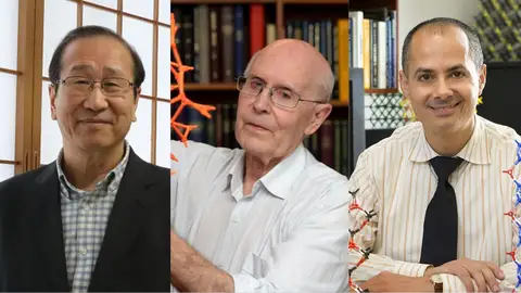 Susumu Kitagawa, Richard Robson y Omar M. Yaghi, ganadores del Nobel de Química 2025 Susumu Kitagawa, Richard Robson y Omar M. Yaghi, ganadores del Nobel de Química 2025