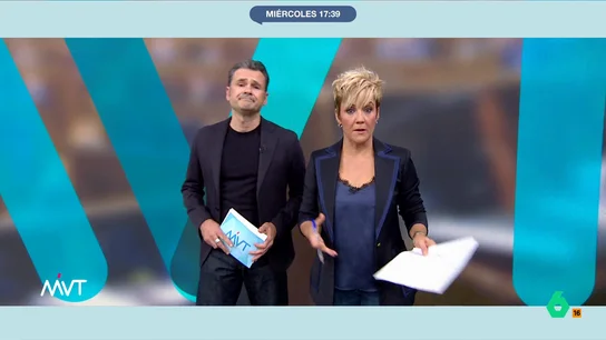 Cristina Pardo, al ver a Ábalos hablando con Vito Quiles de laSexta: "No quiere venir, quizá porque pasó por aquí y se fue calentito" "A laSexta ni Koldo ni Ábalos quieren venir, ellos sabrán por qué", comenta Cristina Pardo en este vídeo tras ver las risas del exministro junto a Vito Quiles mientras hablan de laSexta.