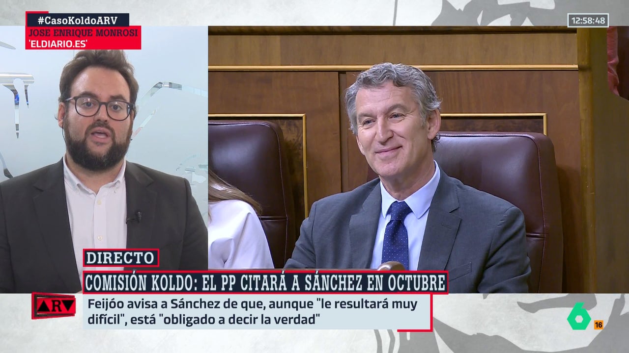 Monrosi, sobre la respuesta de Sánchez a Feijóo tras citarle a la comisión del Senado por el 'caso Koldo': "El PSOE considera que su liderazgo no tira en el PP"