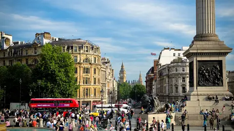 Trafalgar Square de Londres Trafalgar Square de Londres