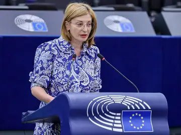 La comisaria europea de Investigación y Desarrollo, Ekaterina Zaharieva La comisaria europea de Investigación y Desarrollo, Ekaterina Zaharieva