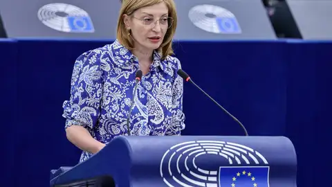 La comisaria europea de Investigación y Desarrollo, Ekaterina Zaharieva La comisaria europea de Investigación y Desarrollo, Ekaterina Zaharieva